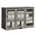 KÜHLVITRINE AUS STAHL - Mod U285ZJ - Temperatur +0°/+10°C - Fassungsvermögen lt. 315 - Einphasenstromversorgung V220-240/1 - Leistung W 220 - Produktmaße (BxTxH) cm 135 x 53 x 83,5 - Gewicht Kg. 79