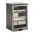 Kühlvitrine aus Edelstahl - Mod U98ZJ - Temperatur +0°/+10°C - Kapazität 136 Liter - Einphasenstromversorgung V220-240/1 - Leistung 160 W - Produktmaße (BxTxH) cm 60 x 53 x 89,6 - Gewicht 37 kg