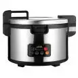 REISKOCHER - Mod SD82C - Stahlstruktur - Kapazität für gekochten Reis 22 Liter - Leistung 2500 W - Einphasige Stromversorgung - Abmessungen cm B 48 x T 41 x 54,8h