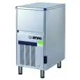 HOHL-EISWÜRFELMASCHINE - Mod SEI40 - BEHÄLTERKAPAZITÄT 12 kg - PRODUKTION MIT LUFTGEKÜHLTEM MOTOR BIS ZU 41 kg/24 h - PRODUKTION MIT WASSERGEKÜHLTEM MOTOR BIS ZU 39 kg/24 h - Maße B 37,9 x T 55,5 x H 63,7/72,9 cm