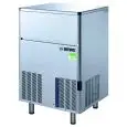EISBEREITER FÜR HOHLEISWÜRFEL - Modell SDH 84 - BEHÄLTERKAPAZITÄT: 30 kg - PRODUKTION MIT LUFTGEKÜHLTEM MOTOR: bis zu 92 kg/24 Std. - PRODUKTION MIT WASSERGEKÜHLTEM MOTOR: bis zu 95 kg/24 Std. - Maße: B 67 x T 59,5 x H 89,2/98,4 cm