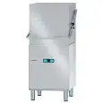 GESCHIRRSPÜLMASCHINE UND ELEKTRONISCHE HAUBENSPÜLMASCHINE AUS EDELSTAHL, PROFESSIONELLE AUSFÜHRUNG - MOD. SM110E - DREIPHASIGER ANSCHLUSS - ELEKTRONISCHES KONTROLLSYSTEM DES SPÜLVORGANGS - MAX. EINSCHUBHÖHE: 39 cm - KORB: 50 x 50 cm - ZYKLUSDAUER: (sec) 6
