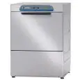 ELEKTRONISCHE GERÄTESPÜLMASCHINE AUS EDELSTAHL - MOD. SM84E - MIT ABLAUFPUMPE - DREIPHASIGER ANSCHLUSS - ELEKTRONISCHES KONTROLLSYSTEM DES SPÜLVORGANGS - MAX. EINSCHUBHÖHE: 34 cm - KORBGRÖSSE: 60X50 cm - ZYKLUSDAUER: (sec) 90/110/120/300 - EINSTELLBARER S