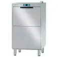 ELEKTRONISCHE GERÄTESPÜLMASCHINE AUS EDELSTAHL - MOD. SM951E - MIT ABLAUFPUMPE - DREIPHASIGER ANSCHLUSS - ELEKTRONISCHES KONTROLLSYSTEM DES SPÜLVORGANGS - MAX. EINSCHUBHÖHE: 43 cm - KORBGRÖSSE: 60x67 cm - ZYKLUSDAUER: (sec) 120/150/240/540 - EINSTELLBARER