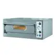 ELEKTRO-PIZZAOFEN - Mod. FEP 6 BIG - 1 Backkammer - Backebene oder Decke und Boden aus feuerfestem Material - Backkammermaße in cm (BxTxH): 72 x 108 x 14 - 6 Pizzen (Ø cm 36) - Leistung: 9 Kw - EG-Norm