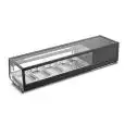 Gekühlte Sushi-Thekenvitrine - Mod SUSHI - Temperatur 0°/+12°C - Stromversorgung EINPHASIG V220/1/50Hz