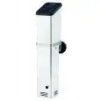 SOUS-VIDE GAREN - Mod SV130 - Edelstahlstruktur - Fassungsvermögen Lt 20 ÷ 30 - Einphasige Stromversorgung - Leistung W 1500 - Abmessungen cm B 7,1 x T 14,6 x H 34