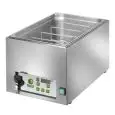 SOUS-VIDE GAREN - MOD SV25 - Mit Ablaufhahn - Wannenkapazität 25 Liter - Einphasige Stromversorgung 230V/1/50-60Hz - Leistung 2000 W - Abmessungen cm B 64 x T 35 x H 33