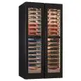 Weinkühlschrank mit kapazität Lt 770 und temperaturen +2° / +12 ° C / +12° / +20 ° C / +2° / +12 ° C / +12° / +20 ° C Klimaitalia UY 224 4VD