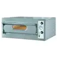 ELEKTRO-PIZZAOFEN - Mod. STOP 4 - 1 Backkammer - Schamottsteinboden - Backkammermaße in cm (BxTxH): 66 x 66 x 14 - 4 Pizzen (Ø cm 33) - Leistung: 5 Kw - EG-Norm
