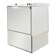 Spülmaschinen aus Edelstahl - professionelle Ausführung - MOD U500 - mit Laugenpumpe - Einphasenstrom - max - Einschubhöhe: 34 cm - Korbmaße (B x T): 50x50 cm - Spülzyklus:  (sec) 120 - Klarspüldosierer (einstellbar) - Produktmaße in cm (B x T x H): 55 x 