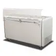 EISVITRINE POZZETTI - MOD. VIA VENETO 10C - NUTZVOLUMEN: 350 Liter - TEMPERATURBEREICH: -5°/-20°C - Abmessungen in cm (BxHxT): 156,8 x 69 x 98,4 - CE-Norm