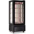 Kühlvitrine zur Fleischkonservierung Modell VICTORIA MEAT 85, Temperatur -1°C / +5°C, Bruttovolumen 450 Lt, Außenmaße 850 x 650 x 1950 mm.