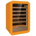 Weinkühlschrank mit kapazität Lt 126 und temperaturen von +2 bis +20 °C Klimaitalia VINARIUS 40 ORANGE