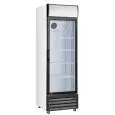 Vertikale Kühlvitrine für Getränke mit einem Fassungsvermögen Lt 338 und einer Temperatur von +2 bis +12 °C Allforfood VRN 338