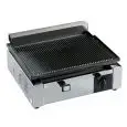 Elektrische Platte mit eingestreiftem Kochfeld cm 35,5x25,5 Allforfood SICILIA R TOP