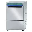 ELEKTRONISCHE GLÄSERSPÜLMASCHINE AUS EDELSTAHL - MOD. X25ER - EINPHASIGER ANSCHLUSS - ELEKTRONISCHES KONTROLLSYSTEM DES SPÜLVORGANGS - MAX. EINSCHUBHÖHE: 25 cm - RUNDER KORB ø 35 cm - ZYKLUSDAUER: (sec) 75/90/110/130 - EINSTELLBARER SPÜLMITTELDOSIERER, EI