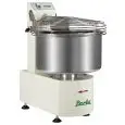 SPIRALTEIGKNETMASCHINE MIT FESTEM KOPF - Mod BERTA 25 MN - Einphasig - Teigkapazität 25 kg - Leistung 1 HP - 900 W - 230V/1/50Hz