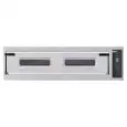 ELEKTRO-PIZZAOFEN - DIGITALE BEDIENUNG - Mod. TRAYS 6L/D - 1 Backkammer - Backfläche oder gesamte Kammer aus feuerfestem Material - Backkammermaße in cm (BxTxH): 123 x 84 x 17,5 - Kapazität: Anzahl Pizzen insgesamt 6 (Ø cm 40)/3 Backbleche, horizontal au