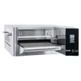 DURCHLAUFOFEN-GAS - Mod. C/40 GAS - modular und stapelbar - Edelstahl - Backkammermaße in cm (BxTxH): 40 x 54 x 10 - Leistung: 10,4 Kw - CE Norm