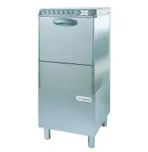 Geschirrspülmaschine - professionelle Ausführung - Edelstahl AISI 304 18/10 - Mod. 4SA - Dreiphasenanschluss - max. Einschubhöhe: 37 cm - Korbmaße (B x T): 50 x 50 cm - Spüldauer: 60" / 120"  - Produktmaße in cm (B x T x H): 59,4 x 63,7 x 133,3